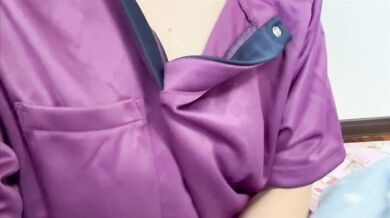 Nursing student masturbates in college dorm alone