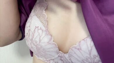 Nursing student masturbates in college dorm alone