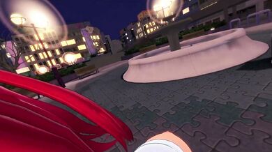 Tsukihime Aoko Aozaki gets destroyed in a filthy hentai blowjob and creampie