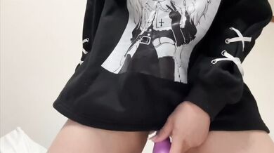 Gushing Asian Solo Masturbation Inserted Filthy Smelly Fingers