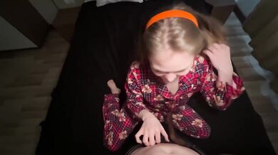 Two half-sisters 18yo Petite gets destroyed by big cock raw creampie
