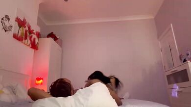 Latina screams loud with BBC rough deep fuck