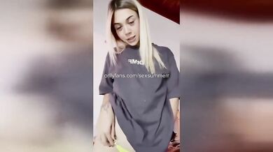 Stepdad ruined his virgin stepdaughter’s tight cunt while she drank his piss Family secret leaked