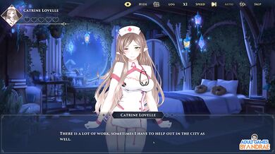Wanderer Broken Bed Nighttime Blowjob Isabella wild gaming hentai raw uncensored