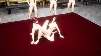 Zaria x Nora tribbing Round 5 part 38 raw sapphic grinding