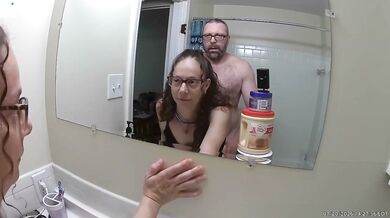 Amateur Takes Pure Anal Mirror View