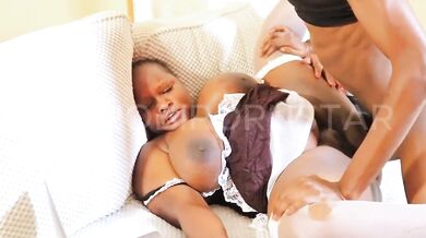 BBW maid deepthroat boss rough fuck while keeping her job