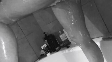 Milf mom's shower squirt ruined by big tits and verified amateur lust