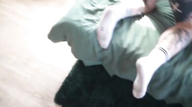 Sharing my German boyfriend with Balea Scarleg big cock deepthroat threesome