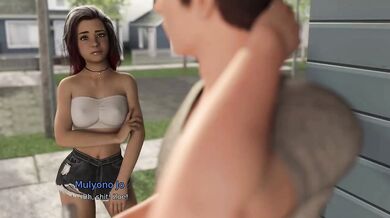 My Girlfriend Gave Me a Big Cock While Cowgirl Riding in Hentai Game