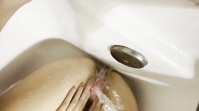 Watch me as I shower with soapy tits cumming loud in the bathtub