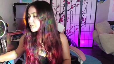 Latina toy review live stream with tongue and tattoos ruined solo