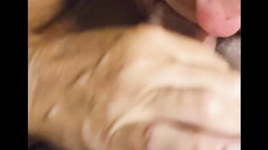 MILF grabs dick hard until Cialis cum gushes down her throat