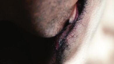 I licked her pussy until she screamed close up orgasm POV
