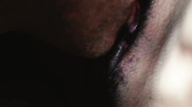 I licked her pussy until she screamed close up orgasm POV