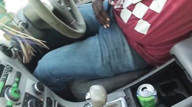 Midget girl gets destroyed on highway by ebony dick raw pov