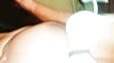 MILF foot show and squirt when he penetrated her hard