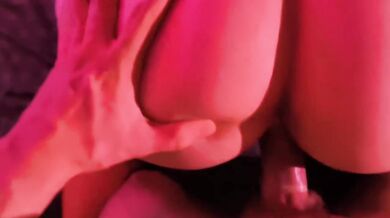 Red stockings dripping big ass doggystyle fucked raw