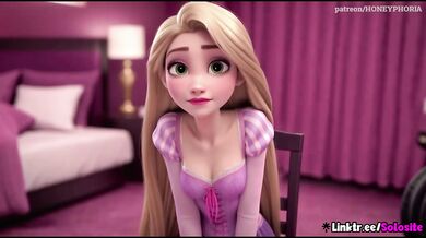 Rapunzel’s Casting ruined by her dripping cartoon thirst