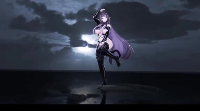 Elf Vtuber Strips Naked in R18 MMD Melt Your Brain Hentai