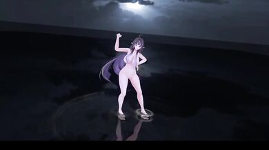 Elf Vtuber Strips Naked in R18 MMD Melt Your Brain Hentai
