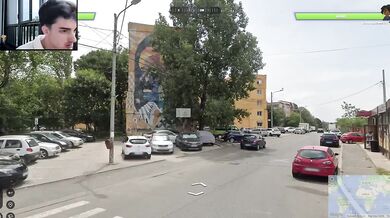 Playing GeoGuesser raw amateur caught on cam