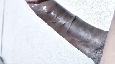 Ebony lips deep throat sloppy swallowed cum from throat