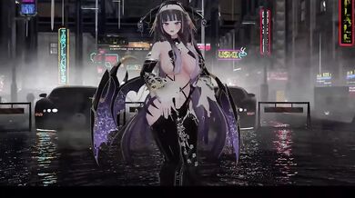 Elf Vtuber Gets Stripped By Kpop Beats in Sinful MMD R18