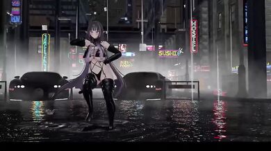 Elf Vtuber Gets Stripped By Kpop Beats in Sinful MMD R18
