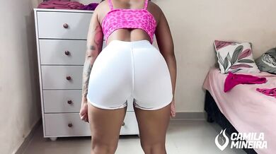 StepMom’s Meat Pussy Soaked In Cameltoe Shots