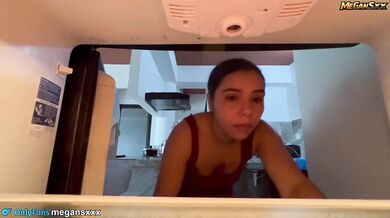Thick Latina neighbor stuck needs my cocky help please