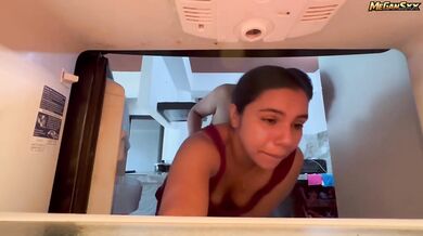 Thick Latina neighbor stuck needs my cocky help please