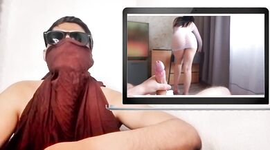 Stepmom Catches Stepson Hardon and Gushes Cum for Him Quick