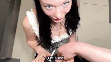 Ripped her tights and forced deep throat sloppy blowjob 4K HD