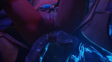 Double Anal Beast Humpers Stuff Her Furry Threesome Rough Monster Sex