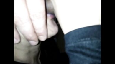 Crossdresser sissy gets her natural milky tits fucked raw anal oral