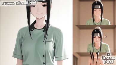 Big Tits Haku nurse gagged rough blowjob cumshot brutal HD hentai