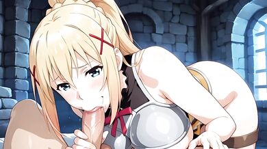 Kazuma Gets Destroyed by Dark Lust in Konosuba AI Hentai