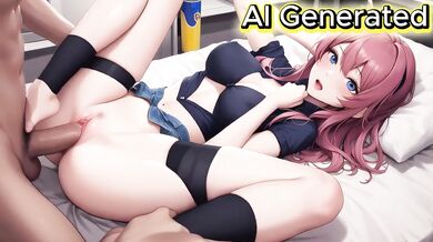 Schoolgirl’s massive tits ruined with sloppy titfuck creampie