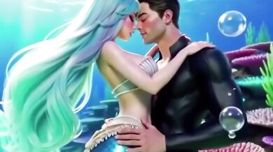 Underwater sex with my gorgeous girlfriend until we're cumming in our underwear