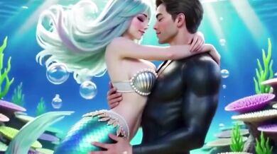 Underwater sex with my gorgeous girlfriend until we're cumming in our underwear