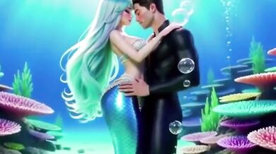 Underwater sex with my gorgeous girlfriend until we're cumming in our underwear