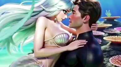 Underwater sex with my gorgeous girlfriend until we're cumming in our underwear