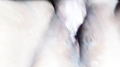 Filipina GF Destroyed in Close Up Doggy Threesome Creampie