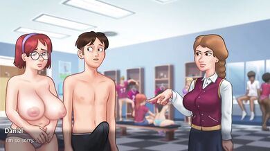 Sommer tight gamer gets stuffed by big dick in xxx hentai handjob