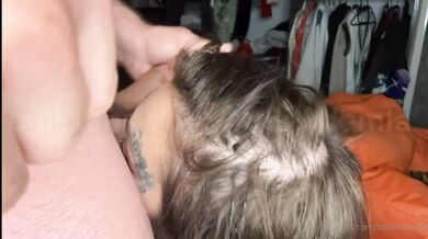Damla Özden Gets Destroyed by Stepbro’s Big Dick POV Deepthroat Chokes Cumshot