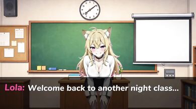 Lola’s Night Class 4 BNWO Re-Education raw tease femdom teacher joi