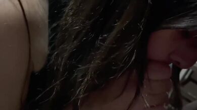 Latina deepthroat compilation cum mouth explosion gagged slut