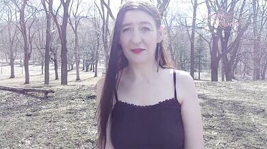 Inhale 57 smoking fetish outdoor flashing milf cougar tits red lipstick