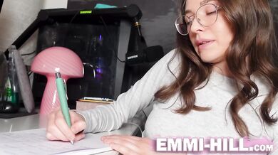 Creampie ride on dildo skinny German girl’s flashing pussy